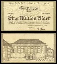 1 mln. marek 13.08.1923, seria 1, Müller/Geiger 