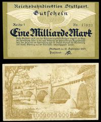 1 mld. marek 26.09.1923, seria 1, Müller/Geiger 