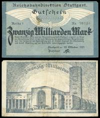 20 mld. marek 19.10.1923, seria 1, Müller/Geiger