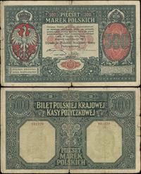 500 marek polskich 15.01.1919, rzadkie, Miłczak 
