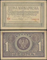 1 marka polska 17.05.1919, seria IBZ, przytępion