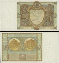 50 złotych 1.09.1929, ser. DI., pięknie zachowan