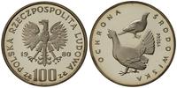 100 złotych 1980, Warszawa, PRÓBA, Ochrona Środo