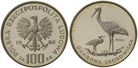100 złotych 1982, Warszawa, PRÓBA, Ochrona Środo