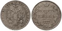 rubel 1834, Petersburg, ślady patyny, Bitkin 161