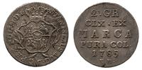 2 grosze srebrne 1785/E.B., Warszawa, rzadkie, n