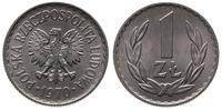 1 złoty 1970, Warszawa, aluminium, piękne ładne,