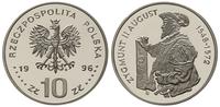 10 złotych 1996, Warszawa, Zygmunt II August - p