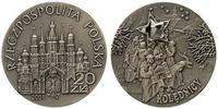 20 złotych 2001, Warszawa, Kolędnicy, srebro, mo
