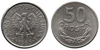 50 groszy 1965, Warszawa, aluminium, bardzo ładn