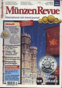 Münzen-Revue 2/2001, ciekawy artykuł o monetach 