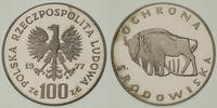 100 złotych 1977, Warszawa, Ochrona Środowiska -