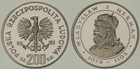 200 złotych 1981, Warszawa, Władysław I Herman, 