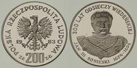 200 złotych 1983, Warszawa, Jan III Sobieski, ki