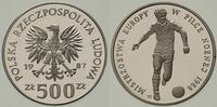 500 złotych 1987, Warszawa, Mistrzostwa Europy w