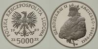5.000 złotych 1989, Warszawa, Władysław II Jagie