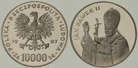 10.000 złotych 1987, Warszawa, Jan Paweł II, sre