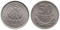 50 groszy 1972, Warszawa, aluminium, bardzo ładn