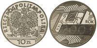 10 złotych 2001, Warszawa, Rok 2001, moneta w ok