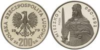 200 złotych 1979, Warszawa, Mieszko I Półpostać 