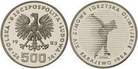 500 złotych 1983, Warszawa, Sarajewo 1984 - łyżw