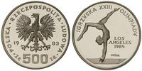 500 złotych 1983, Warszawa, Igrzyska w Los Angel