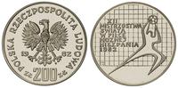 200 złotych 1982, Warszawa, Mistrzostwa Świata w