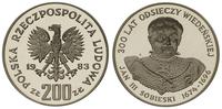 200 złotych 1983, Warszawa, Jan III Sobieski, sr