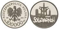 10.0000 złotych 1990, Warszawa, Solidarność  ''m