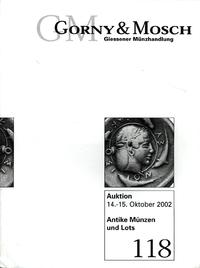 Monety antyczne- AUKCJA 118, Gorny & Mosch-Monac