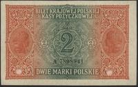 2 marki polskie 9.12.1916, seria A, "...jenerał"