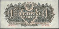1 złoty 1944, seria CK, "...obowiązkowym", ładne