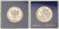 100 złotych 1980, Igrzyska XXII Olimpiady, srebr