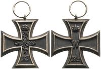 Krzyż Żelazny 2 klasa 1914, żelazo 43 x 43 mm, ł