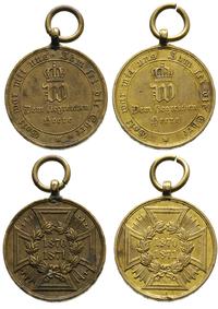 Medal za Wojnę 1870-1871, brąz złocony 29 mm, ra
