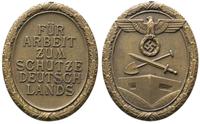 Medal za Pracę przy Budowie Umocnień 1939, brąz 