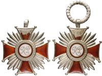 Srebrny Krzyż Zasługi, srebro 58.78 g, uszkodzon