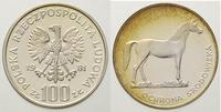 100 złotych 1981, Ochrona środowiska - koń, ładn