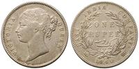 rupia 1840, mała głowa królowej, srebro 11.66 g