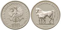 100 złotych 1981, PRÓBA Ochrona Środowiska - Kon