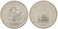 1.000 złotych 1987, PRÓBA Wrocław, srebro, patyn