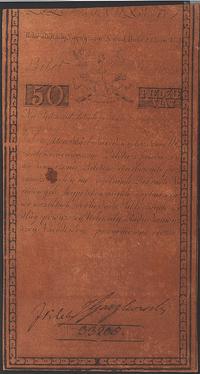 50 złotych 8.06.1794, plama, Miłczak A4