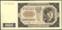500 złotych 1.07.1948, seria CC, wyśmienite, Mił