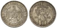 3 marki 1929 E, Muldenhütten, 1000 lat Miśni, J.