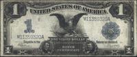 1 dolar 1899, SILVER CERTIFICATE podpisy: Speelm