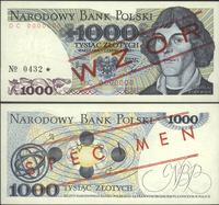 1.000 złotych 1.06.1982, seria DC 0000000, WZÓR 