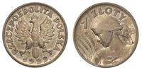 1 złoty 1925, Londyn, Kobieta z kłosami, patyna,