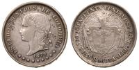 50 centavos 1879, srebro '835' 12.79 g, KM 177.1