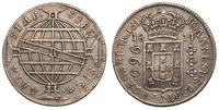 960 reis 1814, przebitka na monecie 8 reali Chil