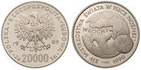 20.000 złotych 1989, Warszawa, PRÓBA-NIKIEL MŚ w